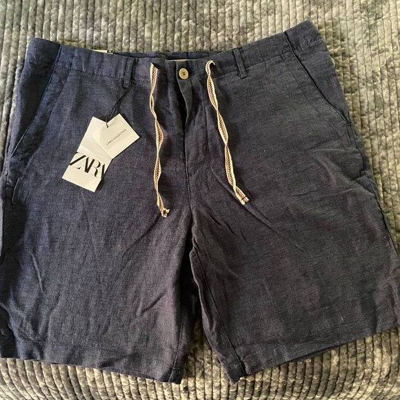 Linen Shorts - Picture 1 of 4